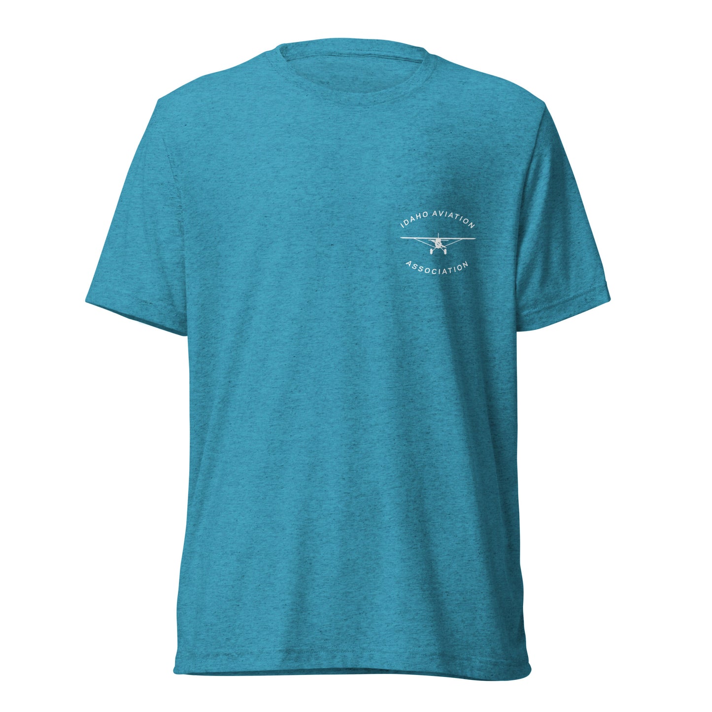 Fly Idaho Cessna Light-Weight T-Shirt with White IAA Logo