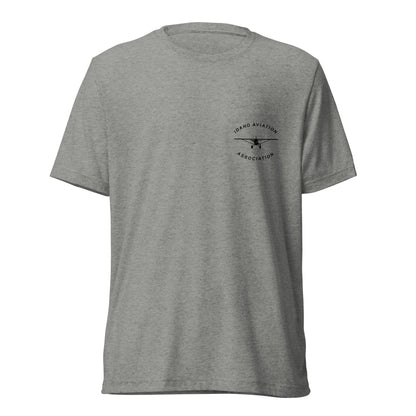 Fly Idaho Cessna Light-Weight T-Shirt with Black IAA Logo