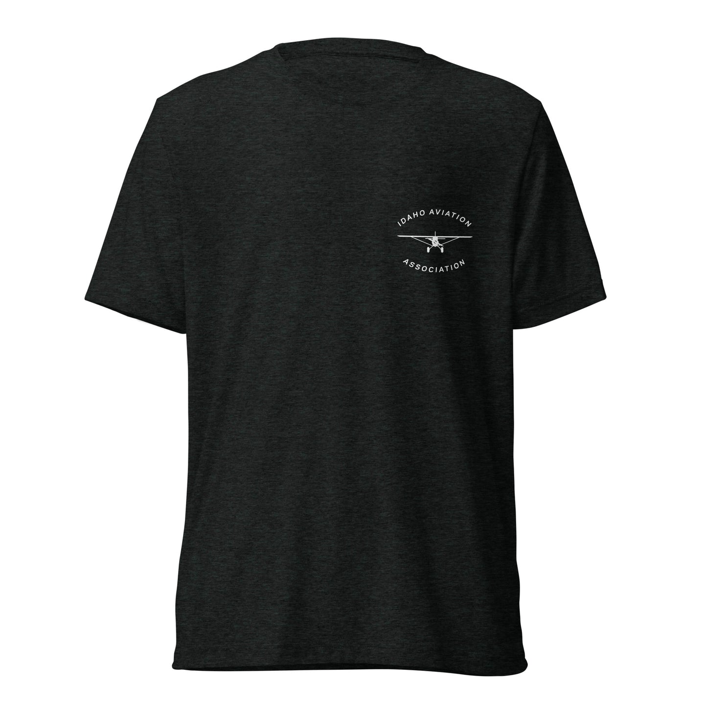 Fly Idaho Cessna Light-Weight T-Shirt with White IAA Logo